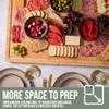 Massive Extra Large Cutting Board for Kitchen 30 X 20 for Kitchens - Heavy Duty Bamboo Chopping Boards for Meat, Veg & Charcuterie - Large Wooden Stove Top & Countertop (30" x 20") view 3
