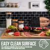 Massive Extra Large Cutting Board for Kitchen 30 X 20 for Kitchens - Heavy Duty Bamboo Chopping Boards for Meat, Veg & Charcuterie - Large Wooden Stove Top & Countertop (30" x 20") view 4