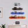 Magazine Holder Brochure Holder 40 60 80 100 120 Cm Long Clear Acrylic Magazine Rack, Wall Mount Hanging Bookshelf/ Record Holder, Vertical Literature Storage Rack/ Brochure File Display Shelf for Kid view 2