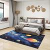HomeLoft Basics Space Rugs for Kids Room - 6x9 Rug - Space Rug - Galaxy Planet Universe Area Rug - Kids Boys Nebula Rugs - Outer Space Carpet view 2