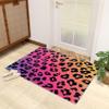 HomeLoft Basics Leopard Print Rugs for Bedroom - 5x6 Rug - Leopard Rug - Neon Cheetah Print Area Rug - Ombre Animal Print Rugs - Girls Gradient Carpet view 4