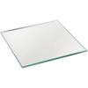 Plymor 3.5" Square, 3mm Thick Non-Beveled Glass Mirror, Pack of 3 view 1