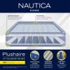 Nautica Home 15" Plushaire Size Twin Air Mattress with Pillow Top - Built-in Pump, Vertical Beams Construction, DuraTex Puncture-Resistant Vinyl, Anti-Leak System, Supports 700 lbs view 2