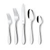 Danialli Modern Silverware Set, 18/10 Stainless Steel Flatware, Mirror Finish, Dishwasher Safe, Elegant Cutlery for Home and Dining, Built to Last (40-Piece, Razzoli) view 1