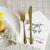 Luxury Custom Pack 15pcs Wedding The Night Before Napkins, Custom Wedding Napkins, Wedding Rehearsal Napkins, Rehearsal Dinner Decorations, Wedding Beverage Cocktail Luncheon Dinner Napkins 4 view 4