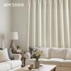 Joydeco White Velvet Curtains 108 Inches 2 Panels,Luxury Thermal Insulated Soft White Curtains for Bedroom & Living Room, Room Darkening Velvet Drapes, Rod Pocket (52W x 108L) view 4