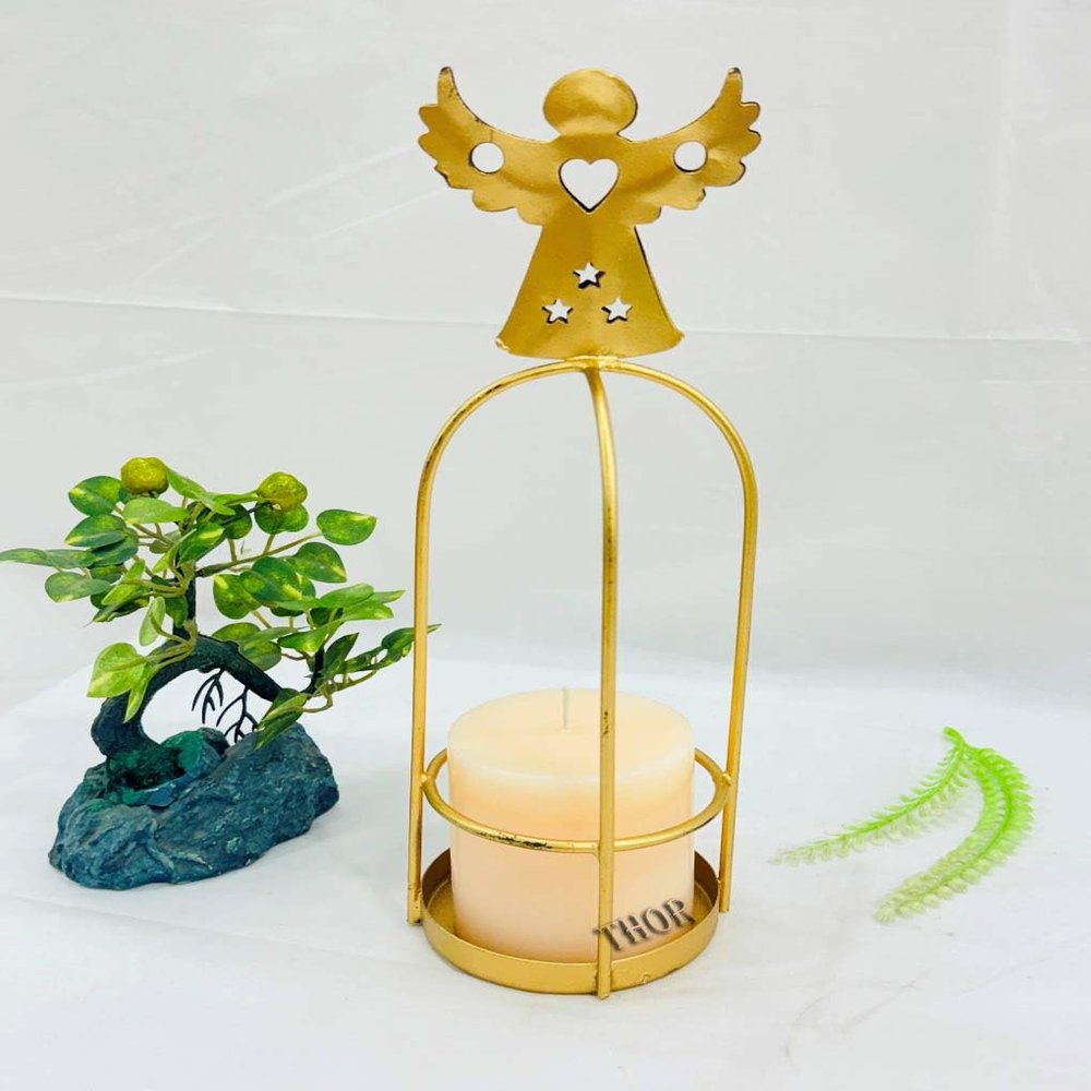 Angel Tea Light Candle Holders Christmas Votive Candle Holders Metal Candle Holders Tea Lights Memorial Day Centerpieces Table Home Decorative Gift