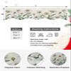 Victoroes Spring Floral Mantle Scarf 90 x 17 Inch, Retro Plants Daisy Flowers Fireplace Mantel Scarf Mantle Cover Runner for Home Living Room Indoor Holiday Party Decor view 4