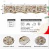 Victoroes Plants Mantle Scarf 70 x 17 Inch, Retro Plants Red Brown Mushroom Fireplace Mantel Scarf Mantle Cover Runner for Home Living Room Indoor Holiday Party Decor view 4