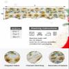Victoroes Sunflower Mantle Scarf 60 x 17 Inch, Summer Retro Sunflower Flowers Fireplace Mantel Scarf Mantle Cover Runner for Home Living Room Indoor Holiday Party Decor view 4