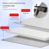 Sun Blocker Reflective Window Film,8mm Double Side Aluminium Foil Insulation Film,Full Blackout Privacy Window Tint Film,Sunroom Skylight Anti Uv Window Sticker,Customizable,WH-60*120cm(24*47in) view 2