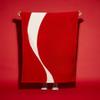 HomeLoft Basics Classic Beach Towel, 32W x 60L inches, RED/Multi view 3