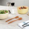 Restaurantware Utensil Set, 9.5 Inch Pack of 2 Handmade Coconut Spoons for Serving, Wooden Serving Spoon Greaseproof with Lacquered Finish for Appetizers, Desserts, Buffet view 4