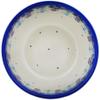 Polmedia Polish Pottery Bowl 5-inch - The Floral Wish Pattern Handmade in Boleslawiec Poland by Ceramika Dalia + Certificate of Authenticity view 2