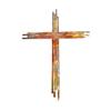 100 North, Handcrafted, Rustic, Distressed, Handcrafted in Mexico, 14 x 10 Inch, Wrought Iron, Decorative Hanging Wall Cross view 1