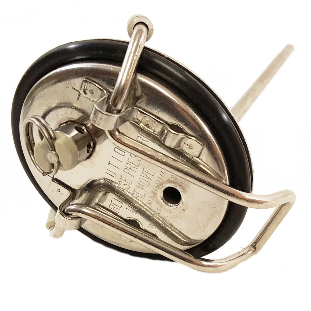 NorCal Brewing Solutions Megamouth Torpedo Keg Lid with 12 inch Thermowell