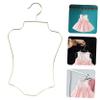 Cabilock Boy Girl Clothes Hanger Hangers for Boy Girl Clothing -Skid Design Space Saving for Nursery Shop Use Smooth Finish Lightweight and Strong Structure view 4