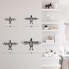 SIGNLEADER Metal Wall Art Decor Flying Bird Minimalist Modern Abstract Wall Sculpture Hangings Home Decoration for Living Room, Bedroom, Bathroom, Kitchen, Outdoor - 24" Black view 4