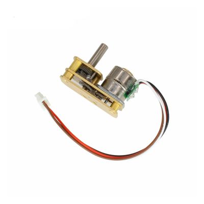 Motor CHS-GM1024-10BY 2-phase 4-wire stepping gear motor 39 ohm DC 5.0V DC12.0 intelligent pan head instrument robot motor (Size : RATIO 100)
