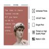 Poster Master The Idea Is There Poster - Michelangelo Print - Motivational Quotes Art - Encouragement Art - Gift for Men & Women - Inspiring Decor for Living Room or Office, 24x32 Unframed Wall Art view 2