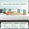 Viscologic 12 inch Queen Luxurious Gel Infused Cool Sleep Supportive Hypoallergenic Reversible Foam Mattress, Bed Types and All Ages, CertiPUR-US Certified Foam Fiberglass Free view 4