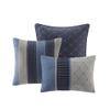 Gracie Mills Conley 7 Piece Suede Pieced Comforter Set view 4