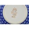 Polmedia Polish Pottery Bowl 6-inch - Azul Garden Pattern Handmade in Boleslawiec Poland by Ceramika Dalia + Certificate of Authenticity view 4