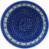Polmedia Polish Pottery Bowl 6-inch UNIKAT - Spring's Baby Blooms Pattern Handmade in Boleslawiec Poland by Ceramika Dalia + Certificate of Authenticity view 2