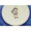 Polmedia Polish Pottery Bowl 6-inch UNIKAT - Spring's Baby Blooms Pattern Handmade in Boleslawiec Poland by Ceramika Dalia + Certificate of Authenticity view 4