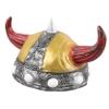 KOMBIUDA Viking Hat Horns Reusable Headpiece for Halloween Cosplay and Festivals Comfortable Fit for Head for Parties and Stage view 1