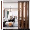2ft/3ft/4ft/5ft/6ft/7ft/8ft Tall Wall Partition Room Divider Floor To Ceiling Wooden Slats, Wood Privacy Screens/ Room Separation Deviders Post Column for Bathroom Daycare Studio Apartment ( Color : W view 1