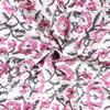 MAVISS HOMES Indian Block Print Kantha Quilt - Queen & King Size, Pink Block, 90 X 108 view 2
