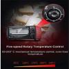 BTURYT Compact Mini Electric Oven, Mini Oven and Grill with Double Hot Plates, Mini Electric Grill Oven, Mini Home Baking Oven, 30 Minute Rotation Timing view 2