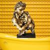 Love Couple Men Resting Face Adventure Showpiece Statue Sculpture Figure for Home Decor Valentine Day Gift view 1
