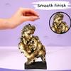 Love Couple Men Resting Face Adventure Showpiece Statue Sculpture Figure for Home Decor Valentine Day Gift view 2