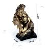 Love Couple Men Resting Face Adventure Showpiece Statue Sculpture Figure for Home Decor Valentine Day Gift view 3