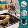 Faucet Mat for Kitchen Sink, Absorbent Stone Drying Mat, 23.6" x 3.9" view 3