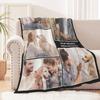 Dmkjdzsw Personalised BlanketCustom Blanket Soft Cosy Custom Blanket for Adults KidsPersonalised Gifts for Mum, Dad, Boyfriend-E-100 * 150CM view 3