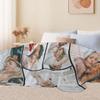 Dmkjdzsw Personalised BlanketCustom Blanket Soft Cosy Custom Blanket for Adults KidsPersonalised Gifts for Mum, Dad, Boyfriend-I-80 * 120CM view 2