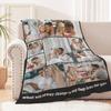 Dmkjdzsw Personalised BlanketCustom Blanket Soft Cosy Custom Blanket for Adults KidsPersonalised Gifts for Mum, Dad, Boyfriend-I-150 * 200CM view 3