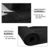 Aisle Runner for Wedding Ceremony - 10m 20m Black Carpet Runner 2mm Thick Non-Slip Runway Rug - Party Prom Church Aisle Decorations Hallway Rug (Size : 1x15m) view 4