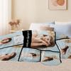 Dmkjdzsw Personalised BlanketCustom Blanket Soft Cosy Custom Blanket for Adults KidsPersonalised Gifts for Mum, Dad, Boyfriend-J-80 * 120CM view 2