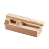 ZHENBYR Convenient Wood Mochi Maker Wood Mochi Molds Practical Treat Maker Kitchen Tool for Beautiful Pastries Easy to Use Dessert Molds view 3