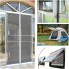 Self Adhesive Net Mesh Repair Tape Window Screen Repair Patches Replacement Repair For Window Door Tear Hole Anti Window Screen Repair Mesh Roll view 2
