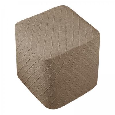 4X Stretch Ottoman Cover Furniture Ottoman Foot Rest Cover for Footrest Foot Stool