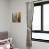 Wood Rustic Blackout Curtains for Girls Boy Home Decor, Wooden Plank Brown Western Country Lodge Grommet Thermal Insulated Drapes Darkening Window Curtain for Bedroom Living Room, 63 x 63 Inch view 4