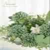 Floroom Artificial Dahlia Flowers 25pcs Real Looking Elf Green Foam Fake Roses with Stems for DIY Wedding Bouquets Bridal Shower Centerpieces Floral Arrangements Party Tables Home Decoration view 3
