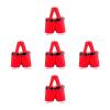 Jesscasday Christmas Decorations Candy Bag Wine Bottle Holder Santa Pants Lovely Treat Bags Christmas Candy Bag view 3