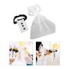2Pcs/set Marriage Bride Groom Wine Cups Wrap Champagne Glass Bottles Cover Wedding Table Decoration Party Decors Glass Cup Decoration view 2