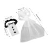 2Pcs/set Marriage Bride Groom Wine Cups Wrap Champagne Glass Bottles Cover Wedding Table Decoration Party Decors Glass Cup Decoration view 3